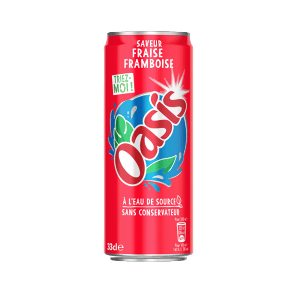 Oasis Fraise Framboise 33cl